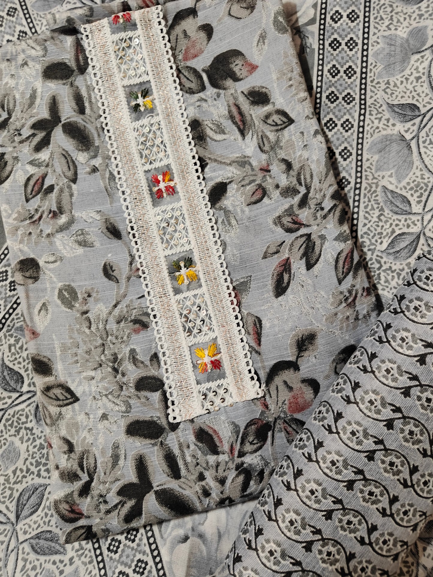 Cotton Salwar Suit Dress Material (Cotton, Unstitched)