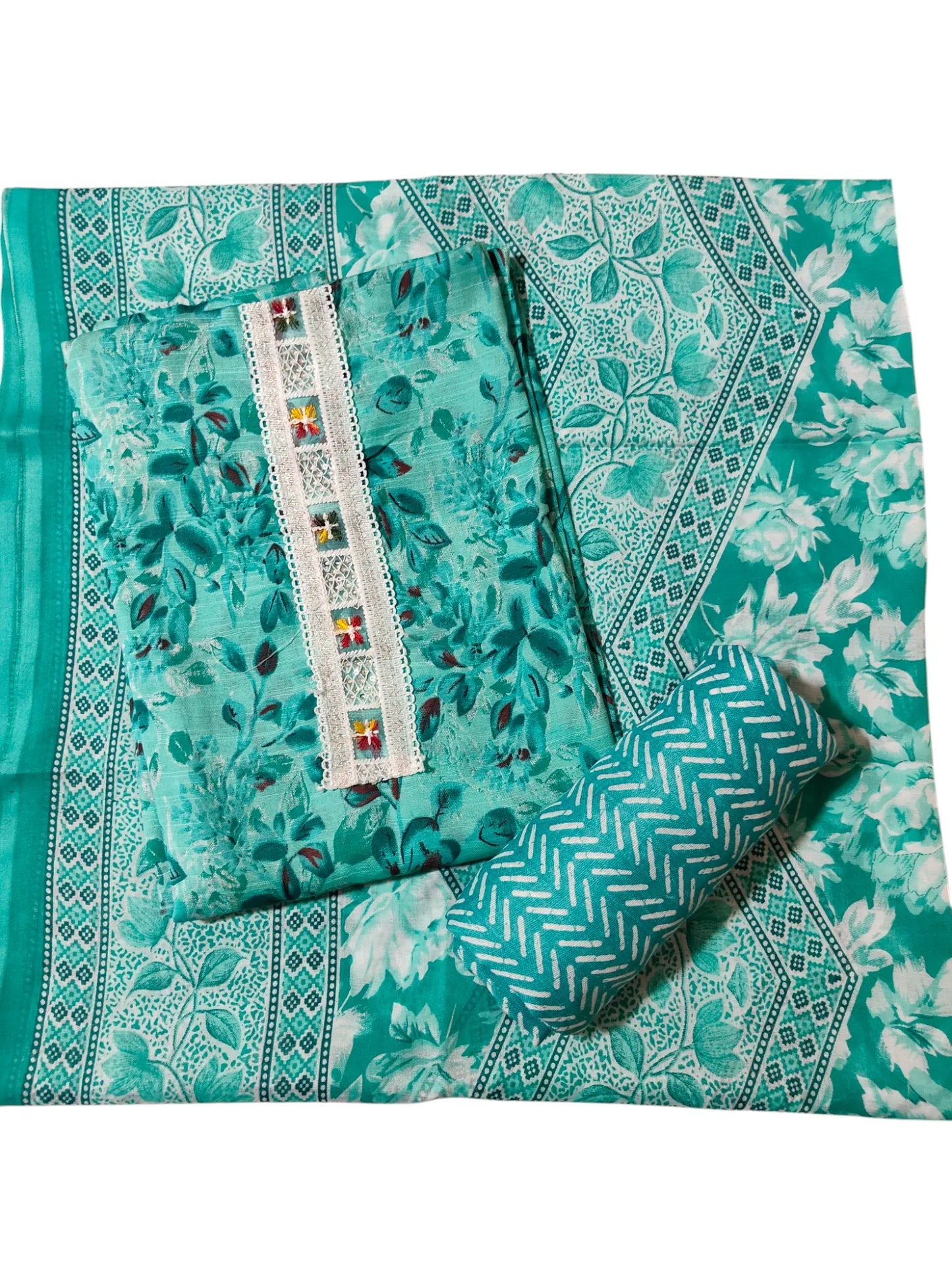 Cotton Salwar Suit Dress Material (Cotton, Unstitched)