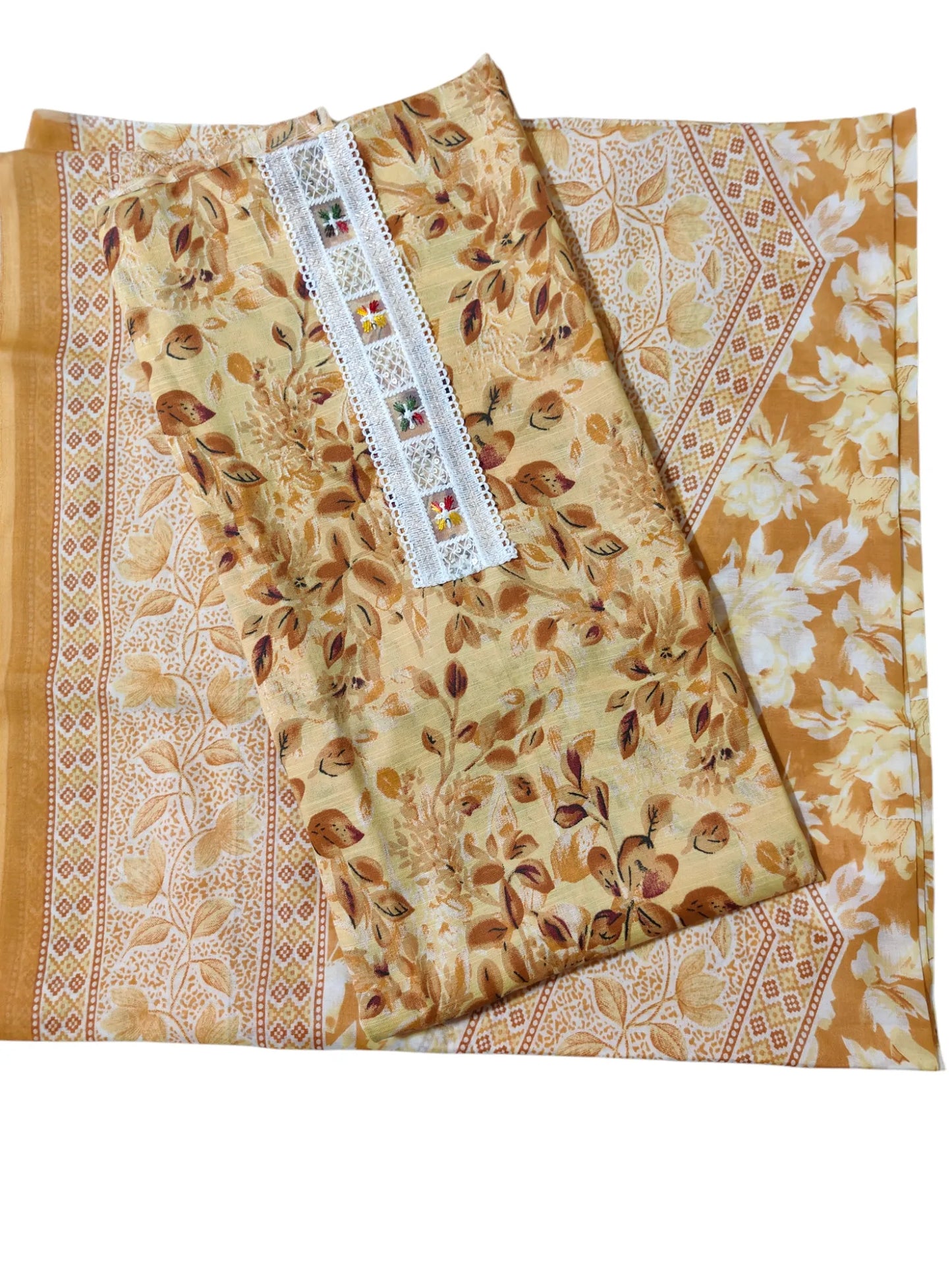 Cotton Salwar Suit Dress Material (Cotton, Unstitched)