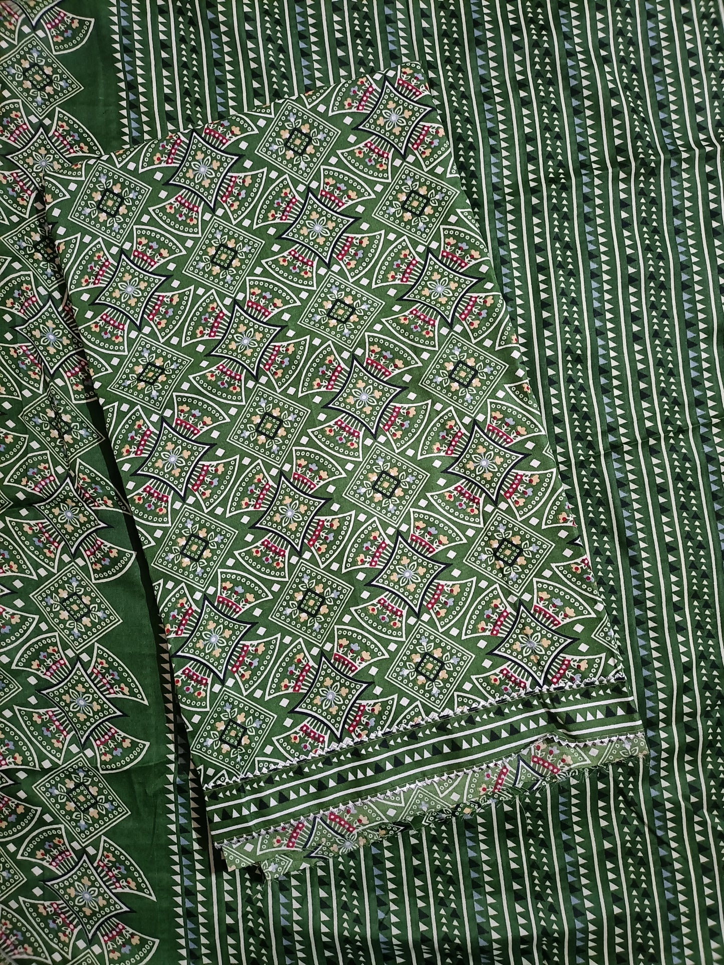Cotton Salwar Suit Dress Material (Cotton, Unstitched)