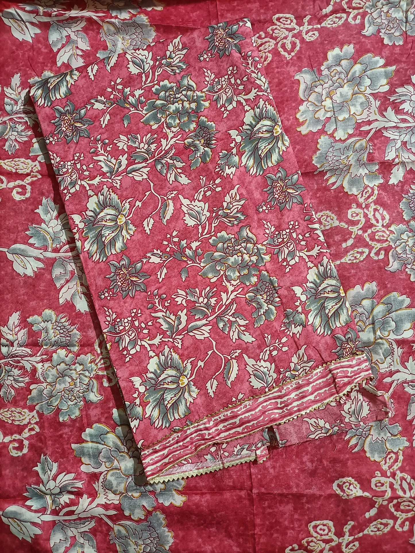 Cotton Salwar Suit Dress Material (Cotton, Unstitched)