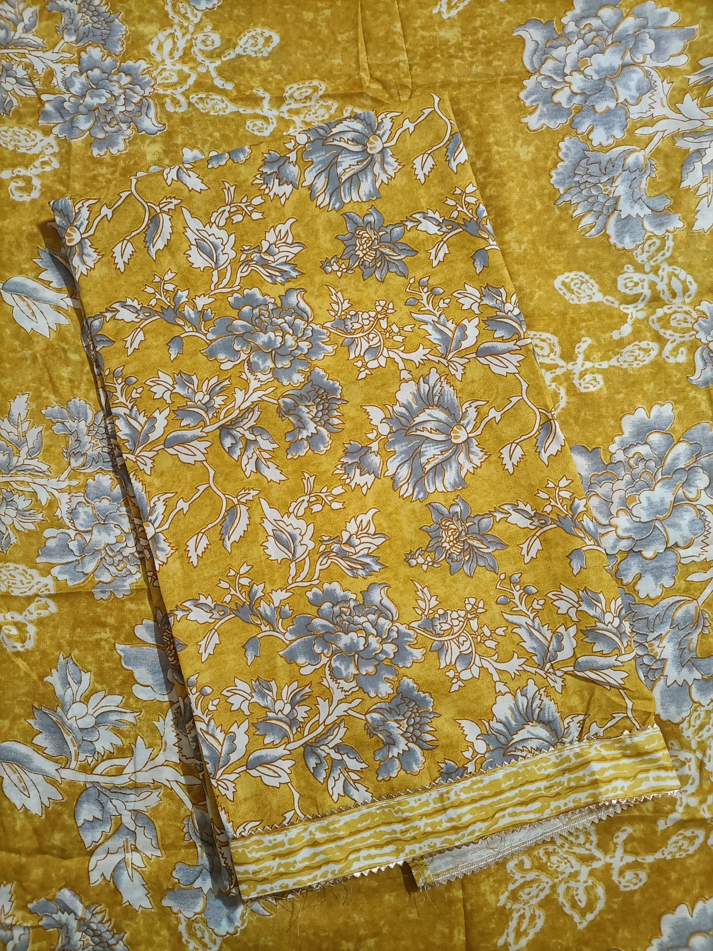 Cotton Salwar Suit Dress Material (Cotton, Unstitched)