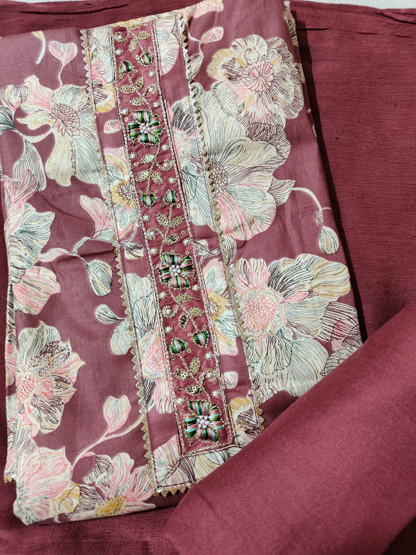 Cotton Salwar Suit Dress Material (Cotton, Unstitched)