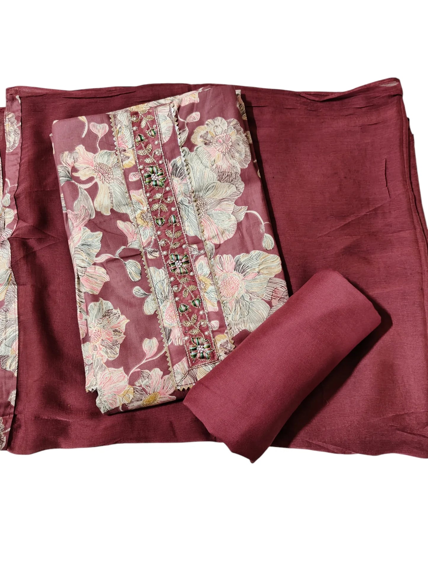 Cotton Salwar Suit Dress Material (Cotton, Unstitched)