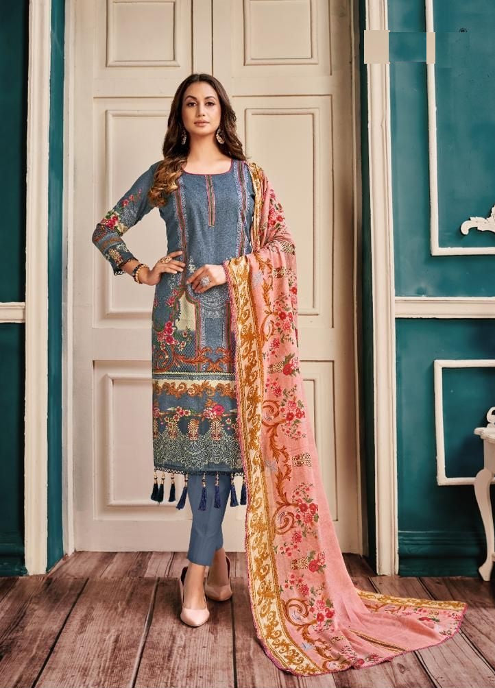 Cotton Dress Material ( Unstitched Salwar Suits) -BBQSTYLE