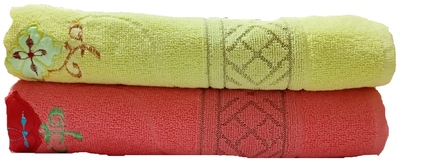 Cotton Bath Towel Microfiber towel set Face towel & hand towel 400 GSM
