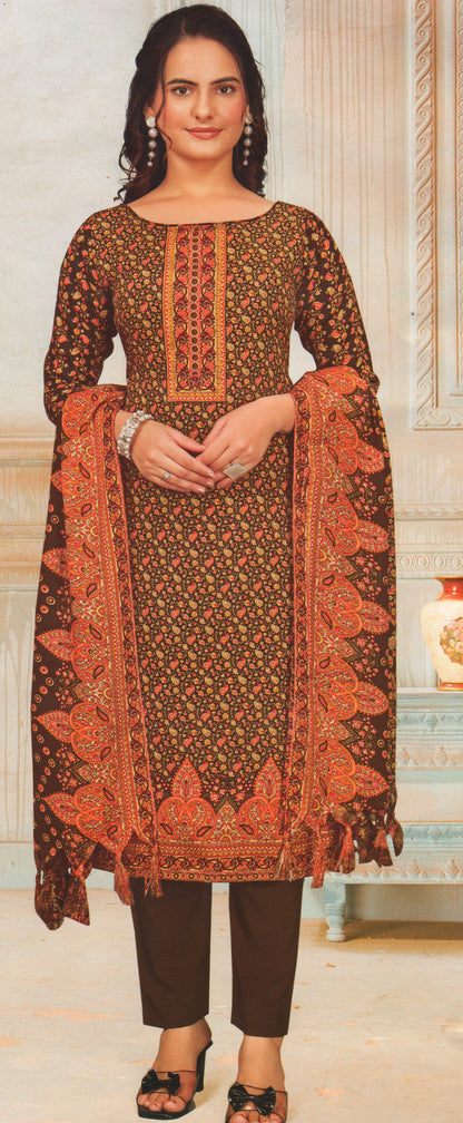 Pashmina Dress Material (Unstitched Salwar Suit)