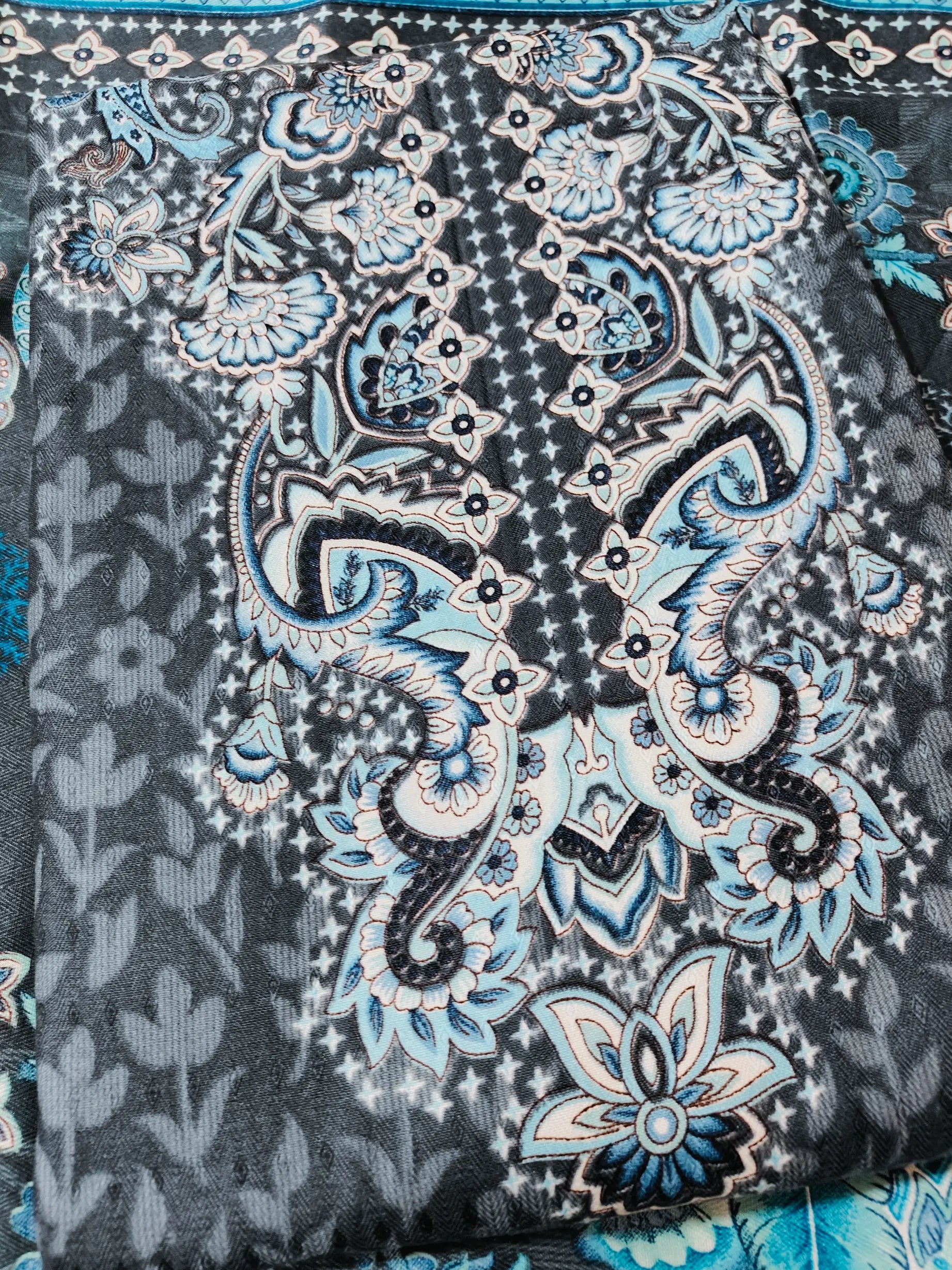 Pashmina Dress Material (Unstitched Salwar Suit) -BBQSTYLE
