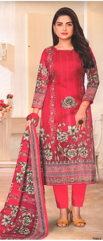 Pashmina Dress Material (Unstitched Salwar Suit)