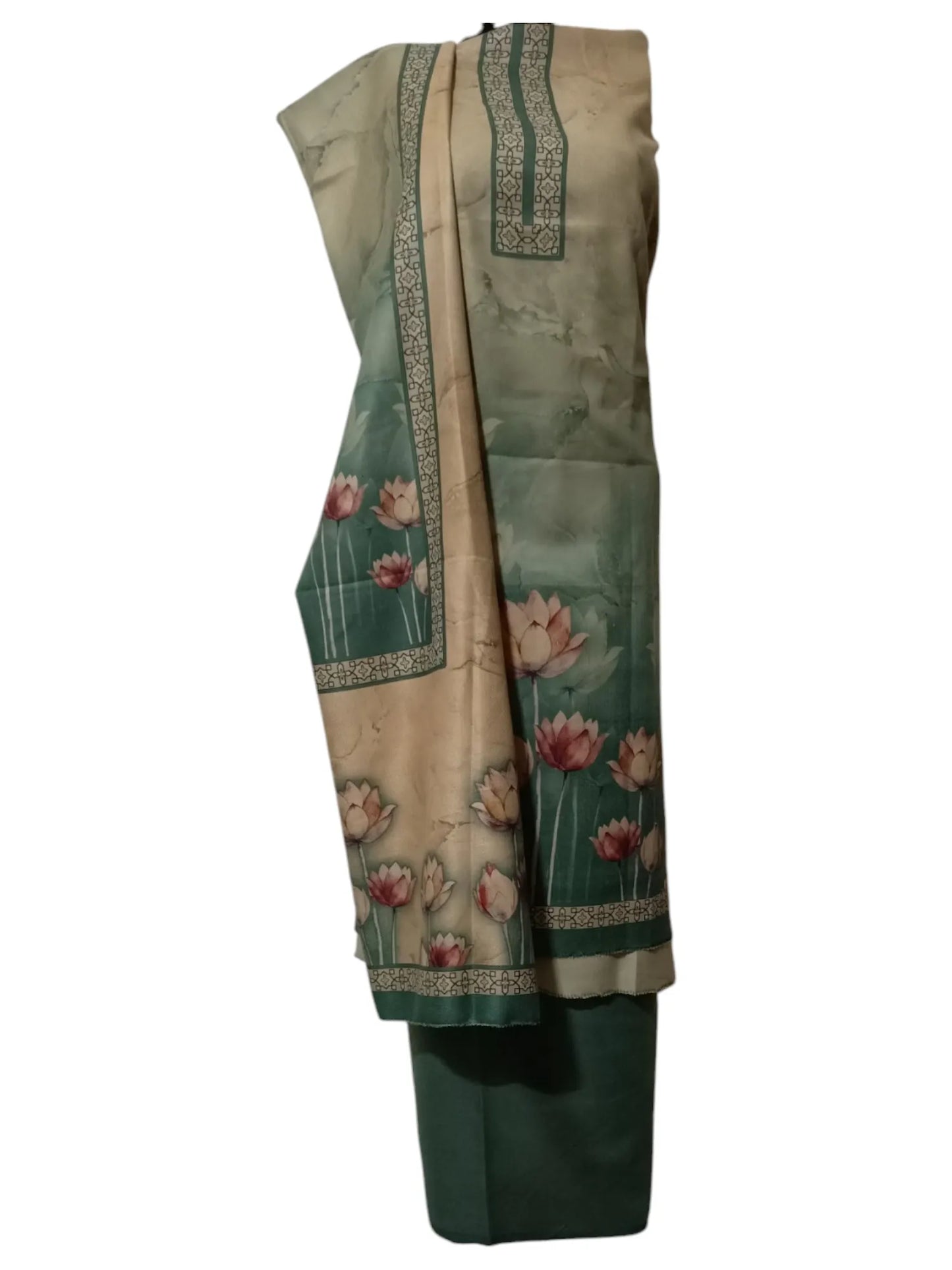 Pashmina Dress Material (Unstitched Salwar Suit)