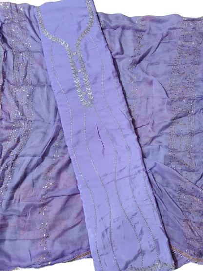 Georgette Dress Material (Unstitched Salwar Suit)-BBQSTYLE 