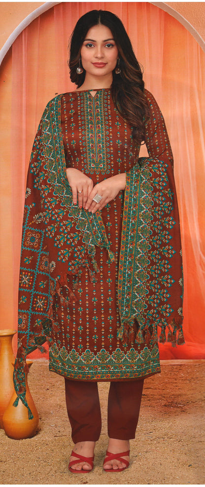 Pashmina Dress Material (Unstitched Salwar Suit)