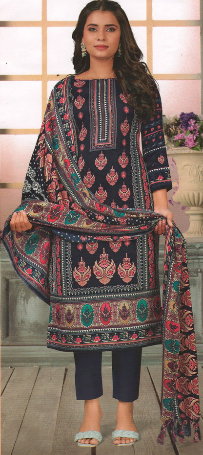 Pashmina Dress Material (Unstitched Salwar Suit)