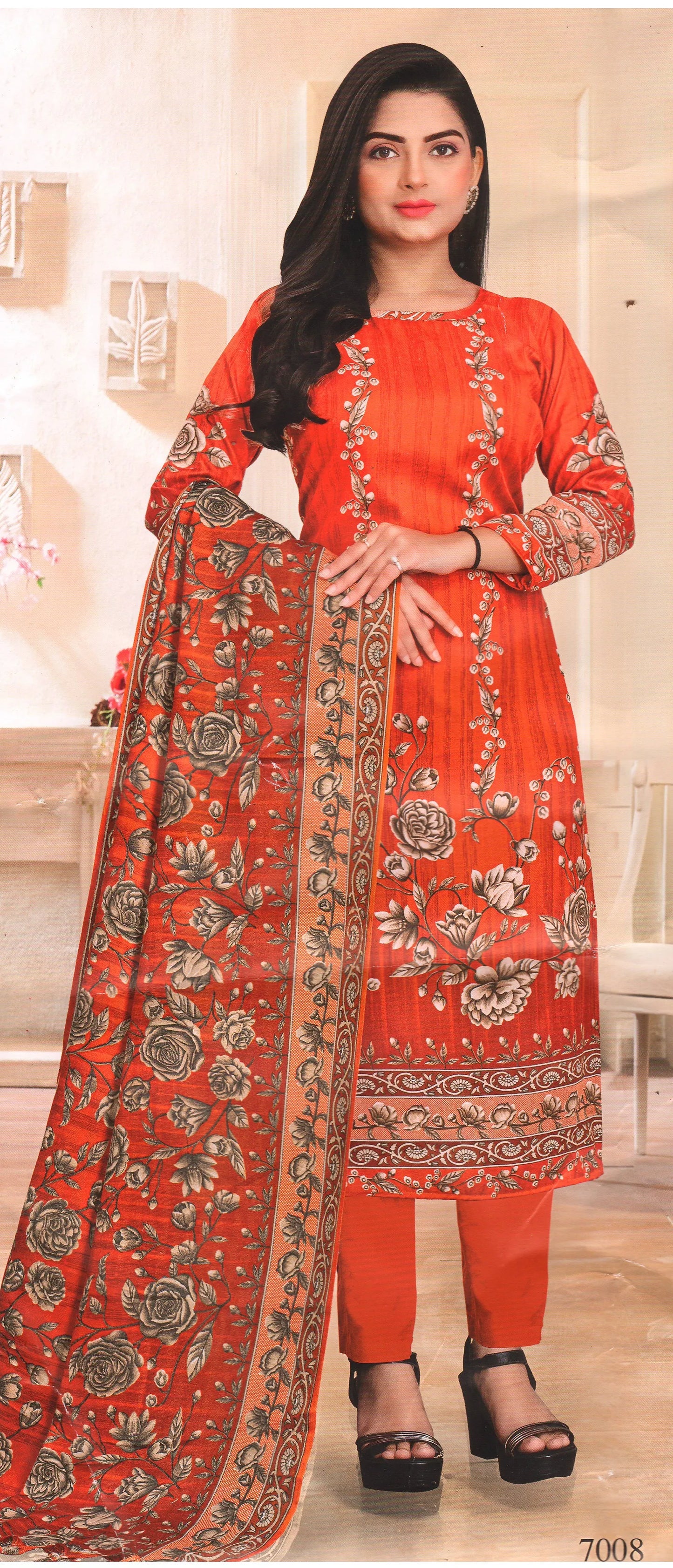 Pashmina Dress Material (Unstitched Salwar Suit)