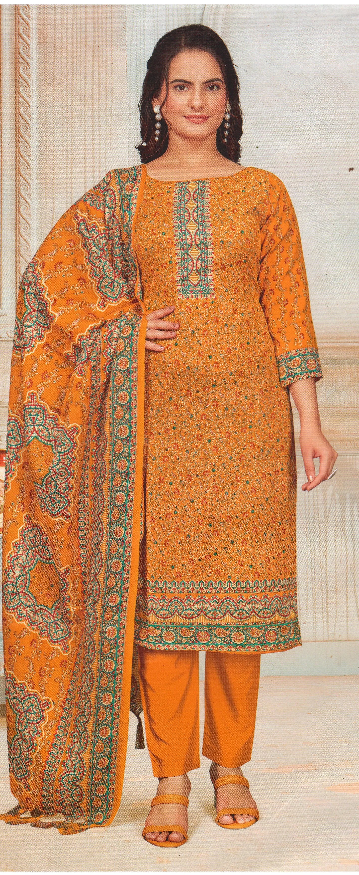 Pashmina Dress Material (Unstitched Salwar Suit)