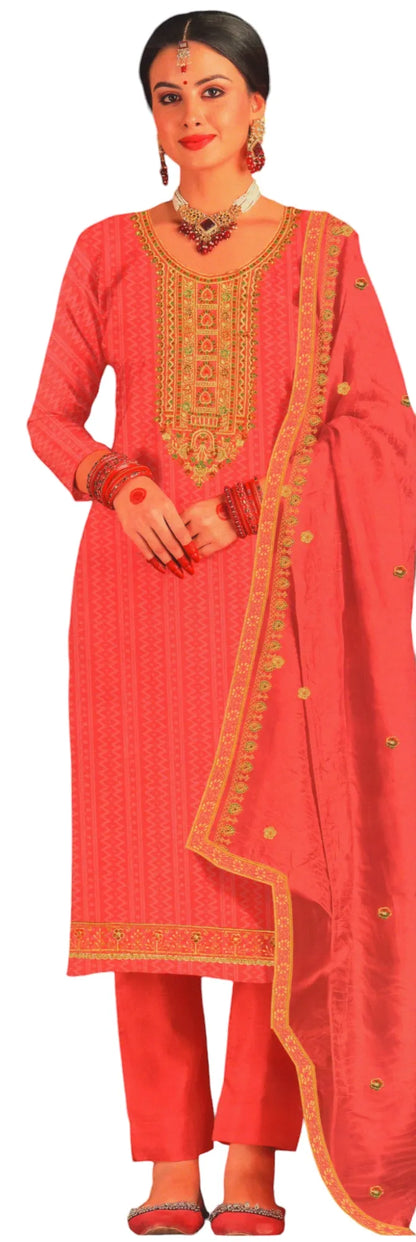 Cotton Salwar Suit Dress Material (Cotton, Unstitched)