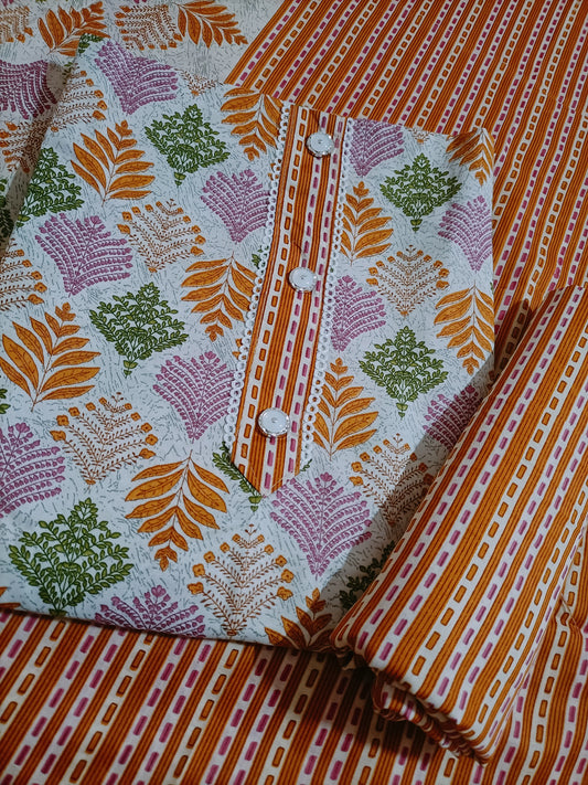 Cotton Salwar Suit Dress Material (Cotton, Unstitched)