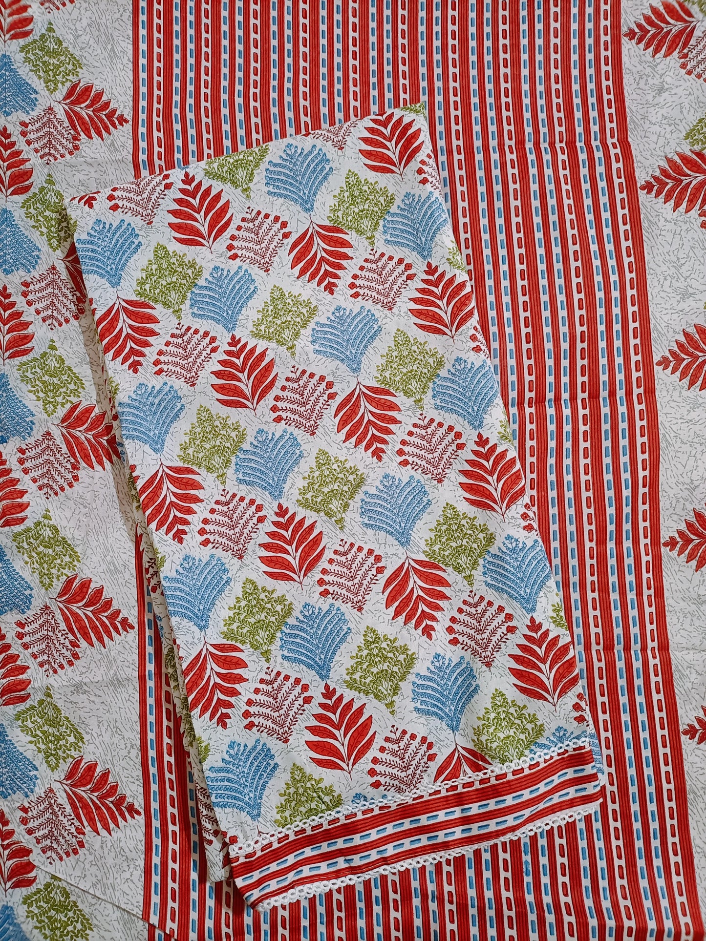 Cotton Salwar Suit Dress Material (Cotton, Unstitched)