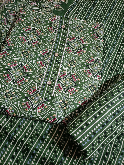 Cotton Salwar Suit Dress Material (Cotton, Unstitched)