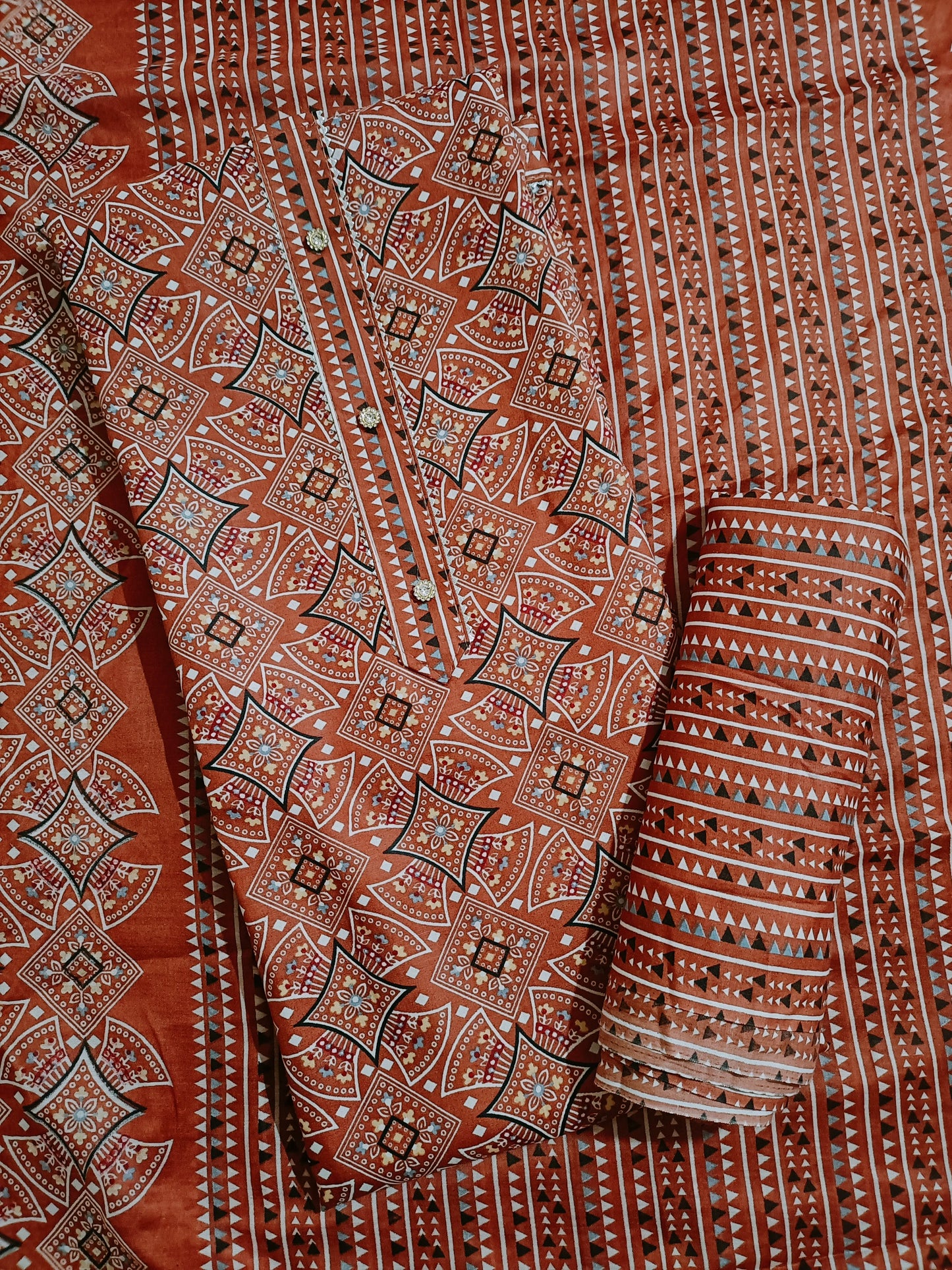 Cotton Salwar Suit Dress Material (Cotton, Unstitched)