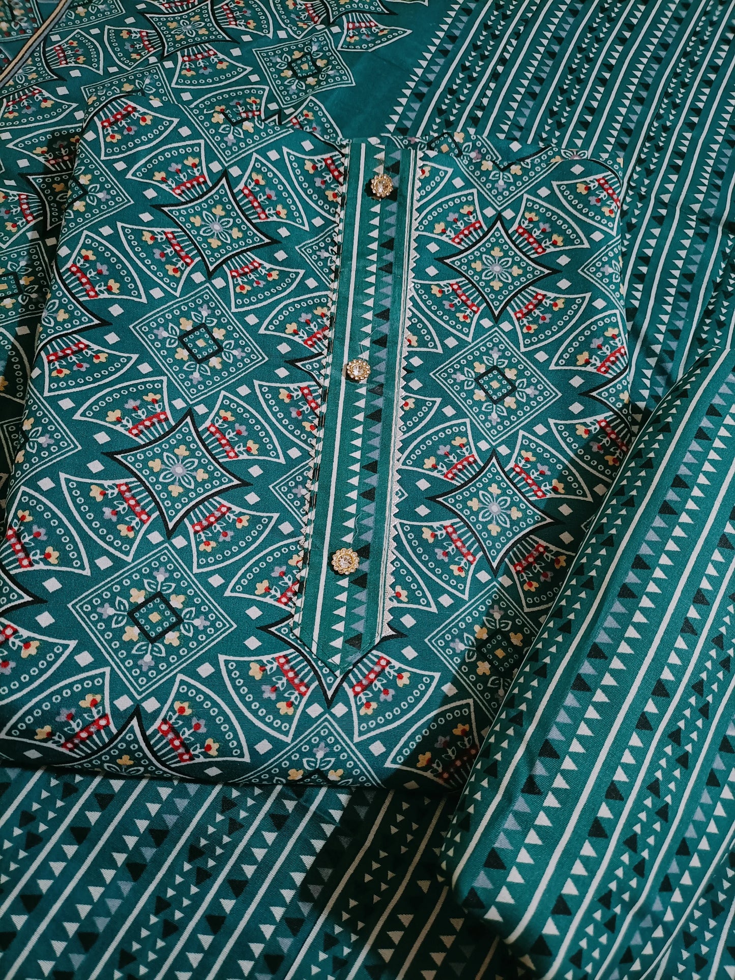 Cotton Salwar Suit Dress Material (Cotton, Unstitched)