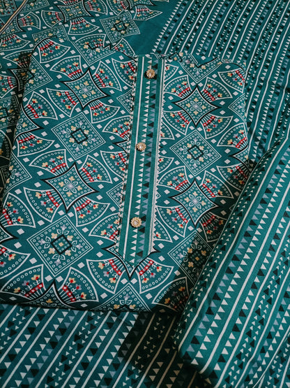 Cotton Salwar Suit Dress Material (Cotton, Unstitched)