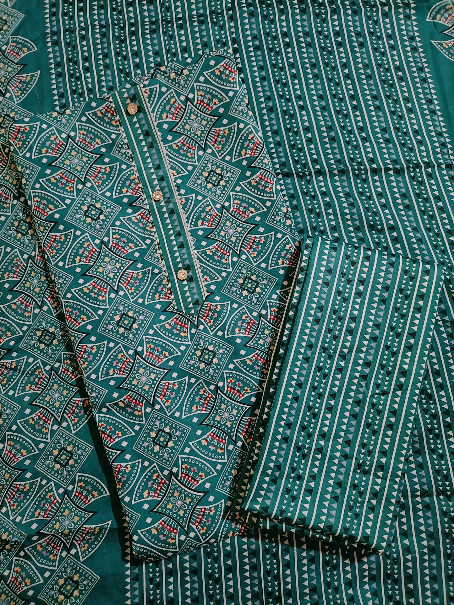 Cotton Salwar Suit Dress Material (Cotton, Unstitched)