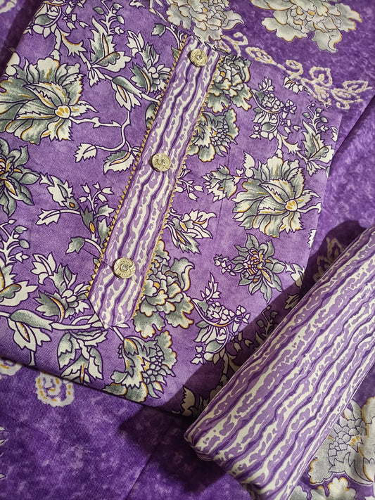 Cotton Salwar Suit Dress Material (Cotton, Unstitched)
