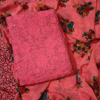 Georgette Dress Material (Unstitched Salwar Suit)