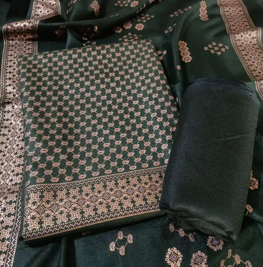 Pashmina Dress Material (Unstitched Salwar Suit)