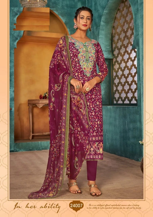 Cotton Dress Material ( Unstitched Salwar Suits)