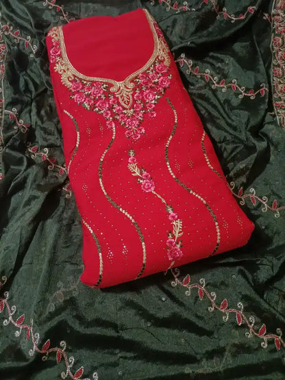 Georgette Dress Material (Unstitched Salwar Suit)