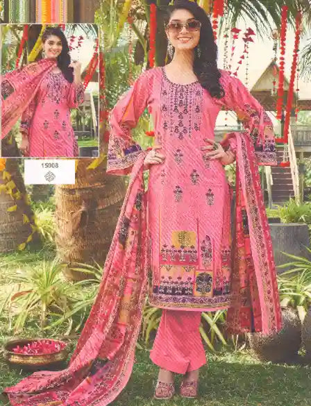 Buy Women Cotton Silk Un-Stitched Dress Material Online at desertcartINDIA