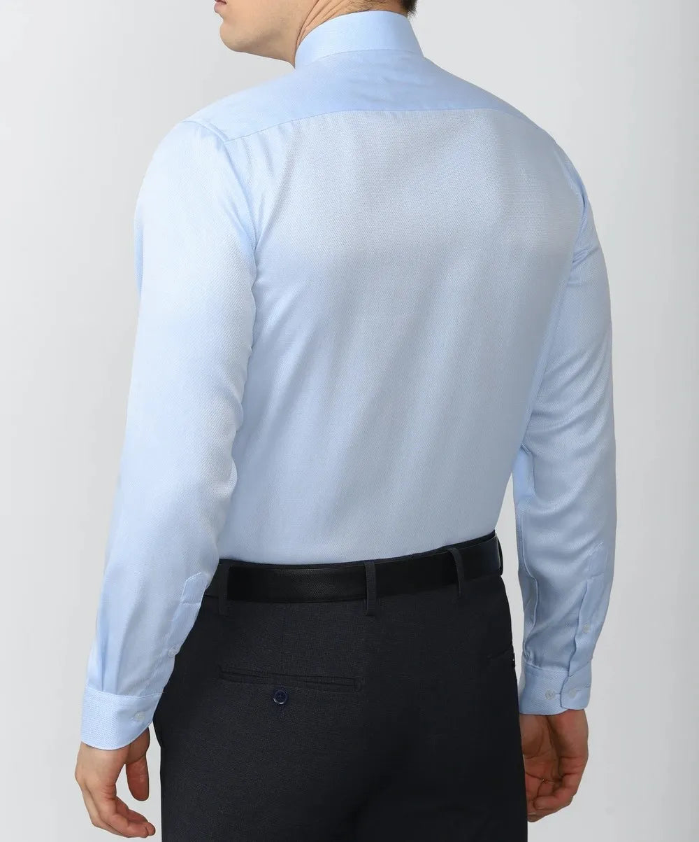 Men's Cotton Solid Shirts (Formal, Light Blue)
