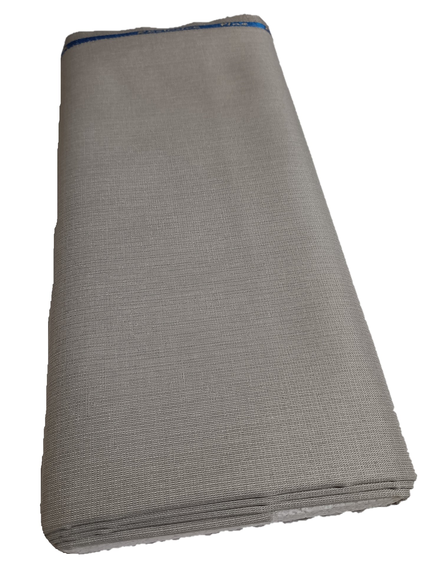 Men's Cotton Solid Safari Suit Fabric (Formal, Grey)